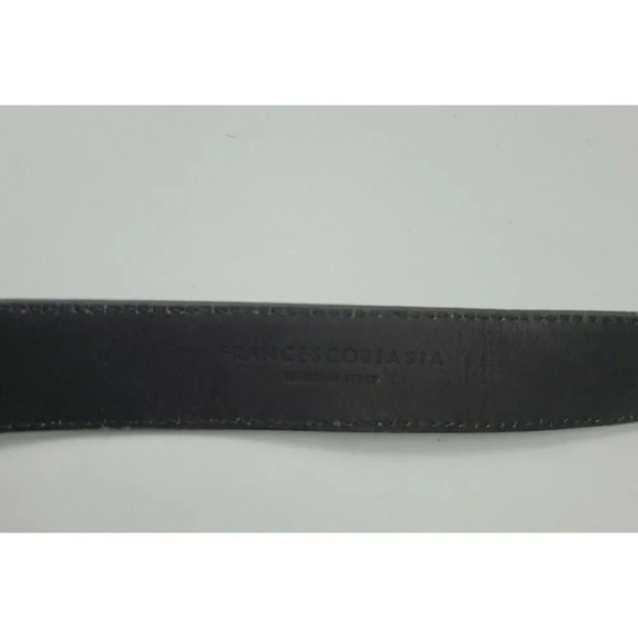 Francesco Biasia Women\'s Black Genuine Leather Belt Size Med Made in Italy main image 9